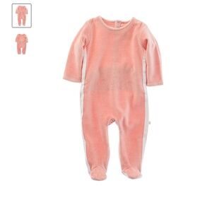 Briobebe Baby Girl Jumpsuit. Size: 12 Months Color: Mellow Rose - New